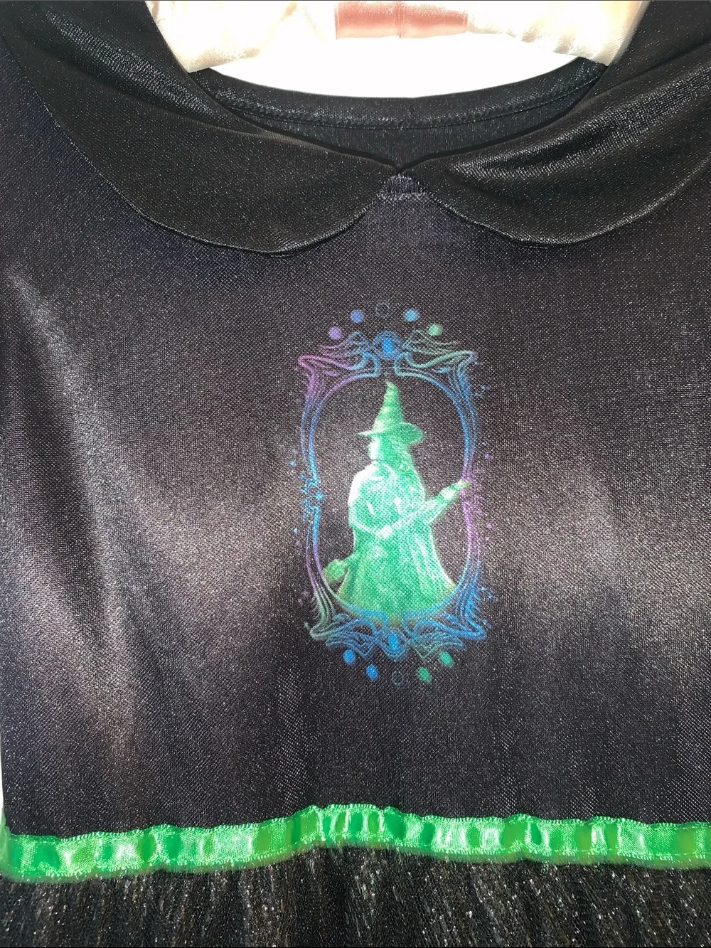 Wicked Black & Green Dress 6/6X Universal Studios EUC Witch